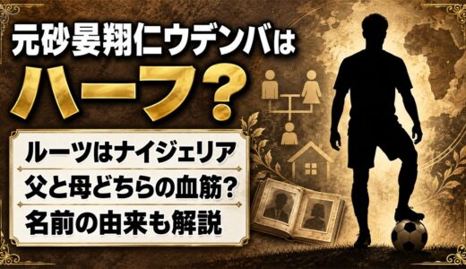 元砂晏翔仁ウデンバはハーフ？ルーツはナイジェリア！父と母どちらの血筋なのか
